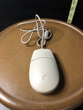 Vintage Apple Desktop Bus Mouse II Family No. M2706 E145474 Grey Untested