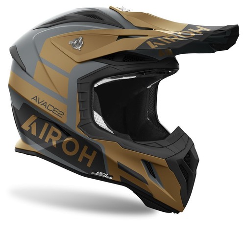 Casco Todoterreno Airoh AVIATOR ACE 2 SAKE Gold Matt - Picture 4 of 4
