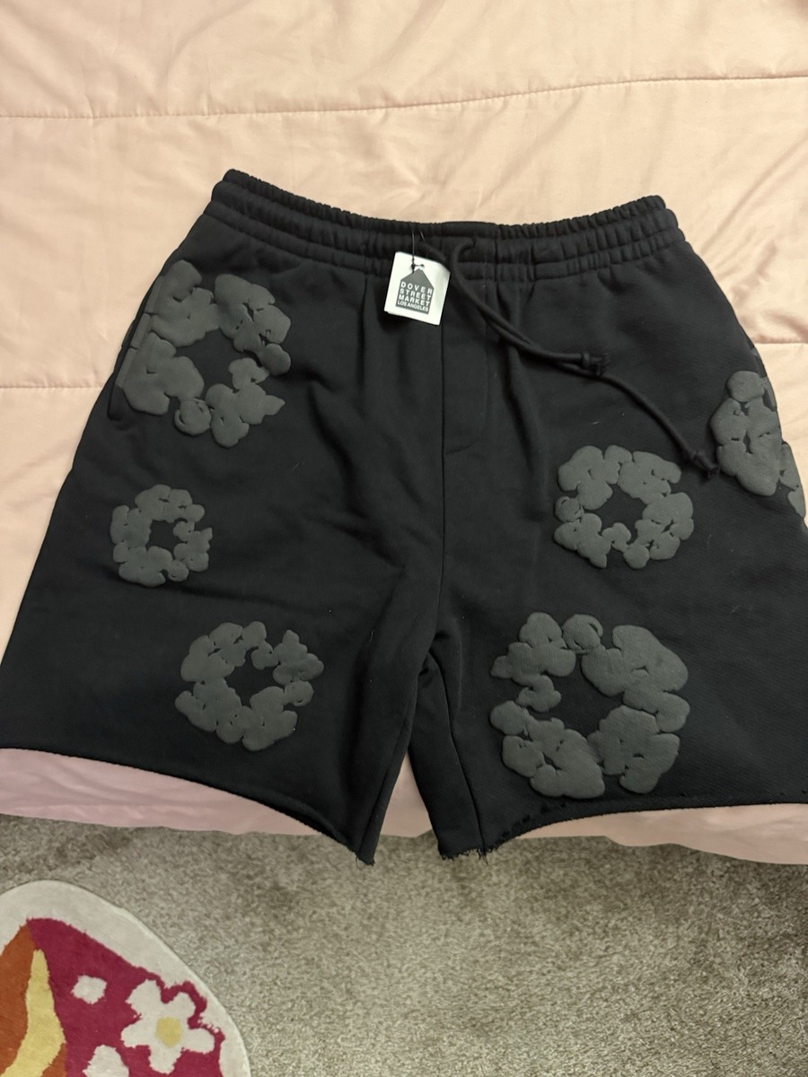 パンツ DENIM TEARS Mono Cotton Wreath Shorts Denim Tears Mono Cotton Wreath Shorts | Green | FARFETCH
