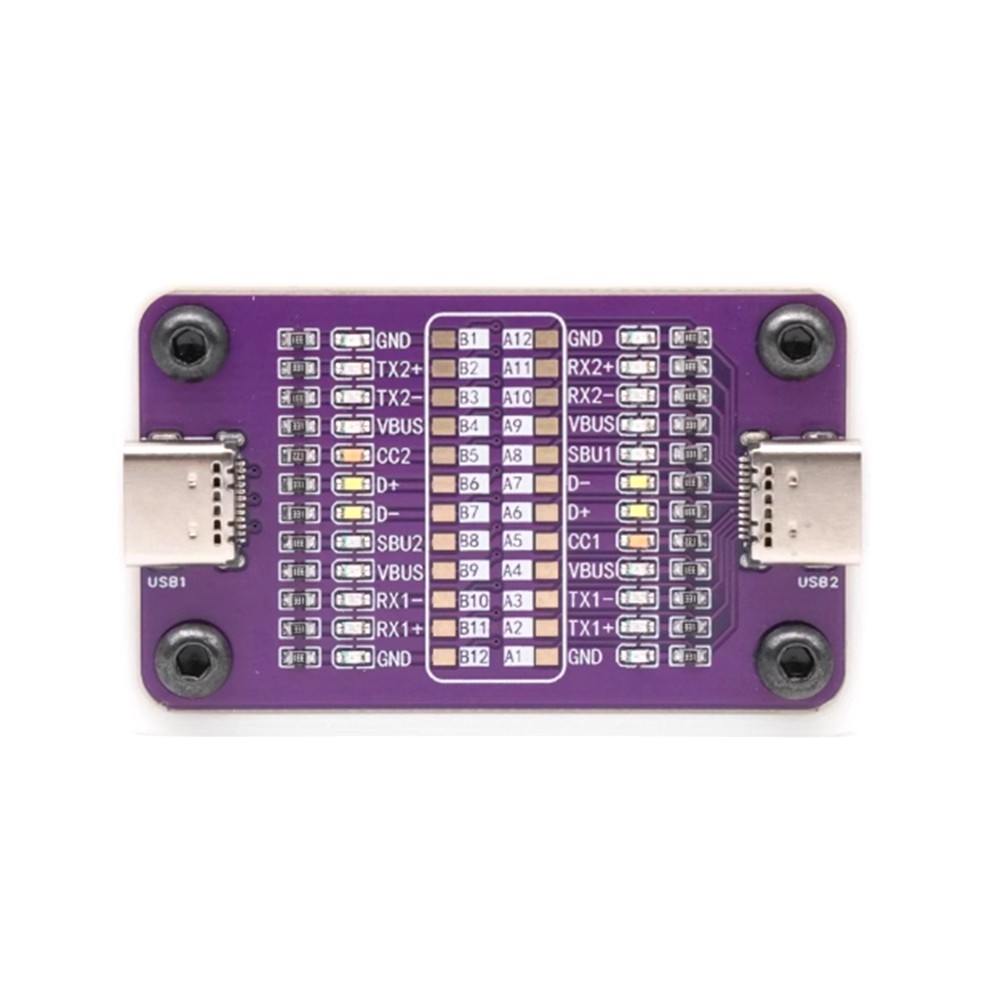 -Z Dual Type-C Schnellladekabel-Prüfplatine zum Testen Von Smartphone-Kabel2122