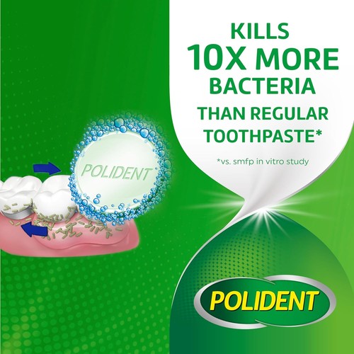 Polident 3 Minute Antibacterial Dental Appliance Cleanser Tablets, 60 Count - Picture 7 of 8