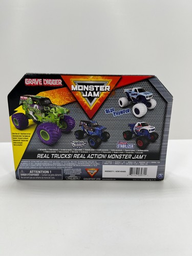 Grave Digger - Monster Jam Spin Master Large 1:24 Diecast Truck - Picture 4 of 7