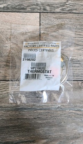 2198202 Whirlpool Refrigerator Temperature Control Thermostat WP2198202 OEM NEW - Picture 1 of 2