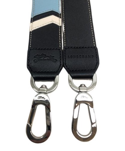 LONGCHAMP Correa de Hombro Multicolor Aprox 99cm Cuero Accesorio Auténtico Usado - Imagen 4 de 4