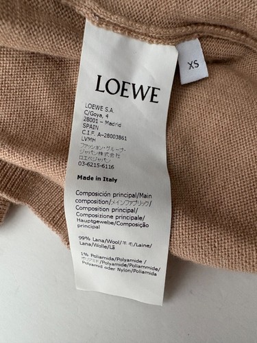 LOEVE Pullover mit Ärmeln / Größe XS Damen Pullover Made in ITALY - Bild 8 von 10