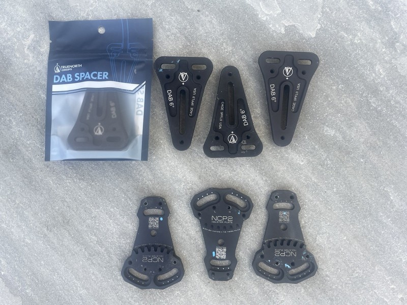 True North Concepts DAB Spacers and Black Box Customs Negative Cant Plate