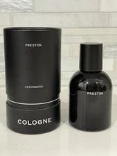 Preston Cedarwood Essential Oil Cologne 1.7 oz/ 50ml Spray Bottle