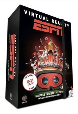Abacus Brands Virtual Reality ESPN Gift Box - Illustrated Interactive VR Book