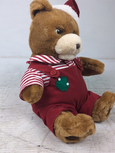 Gemmy animierter sprechender Plüschbär Twas The Night Before Christmas - getestet funktioniert - Bild 2 von 9