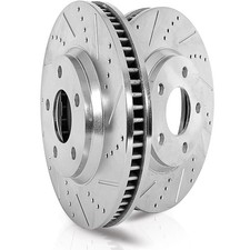 JBR1749XPR Powerstop 2-Wheel Set Brake Discs Rear for Honda Civic 2017-2021