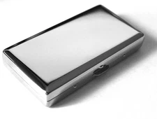 Cigarette Case Victorian Style Metal Holder for Regular King and 100's Size P...