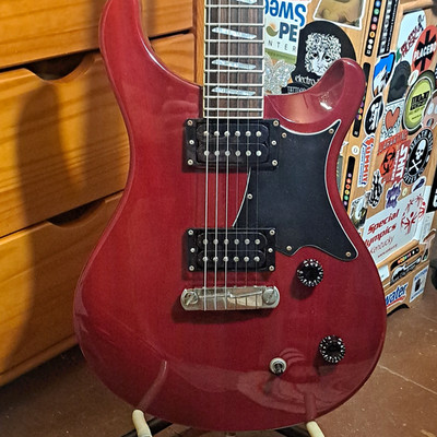 PRS Santana SE SE Series 6-String Solid Body Red RH Rosewood Fretboard