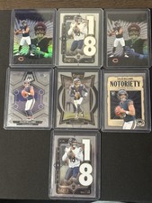 Caleb Williams 2024 Rookie Card Lot - 7 Cards - Mosaic/select/illusions