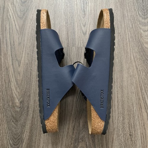 Birkenstock Arizona cinghie cerose blu fibbia grande plantare morbido stretto EU43/M10 - Foto 6 di 8