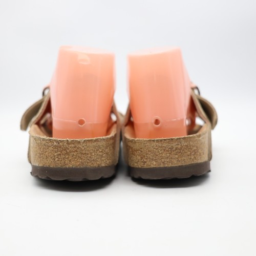 Birkenstock Arizona Soft Footbed Women's EU 40 / US 9 Beige Suede Slides Sandals - Picture 4 of 10