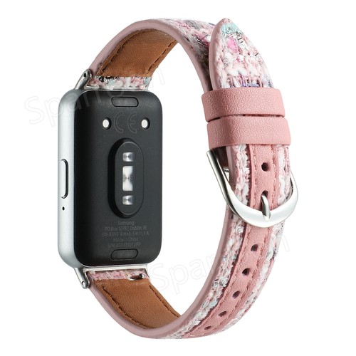 For Samsung Galaxy Fit 3 SM-R390 Sports Silicone Nylon Leather Metal Watch Band - Picture 275 of 644