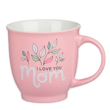 Large Ceramic Inspirational Scripture Coffee & Tea Mug for Mothers: I Love Yo...