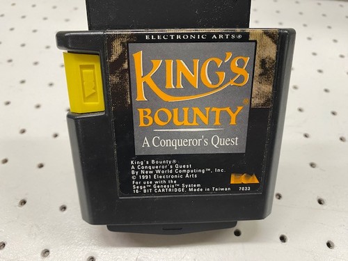 Juego Sega Genesis King's Bounty A Conqueror's Quest 1991 propiedad de adultos probado - Imagen 3 de 5