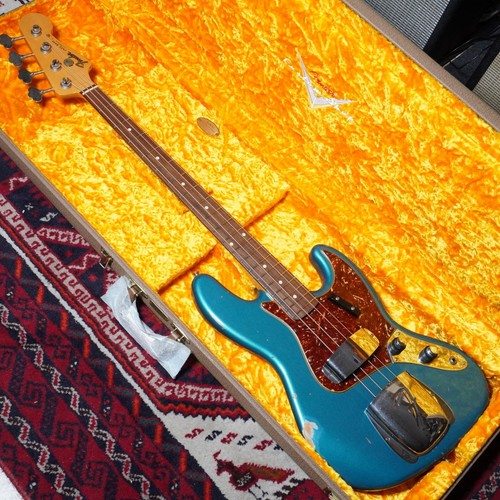 Fender Custom Shop 2017 NAMM Limited Edition 1960 Jazz Bass Relic Aged Ocean Tur