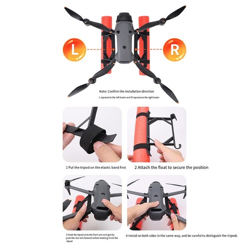 Water Floater with Buoyancy Rod for DJI For Mavic 4 Pro Easy Setup and Use - Picture 6 of 11