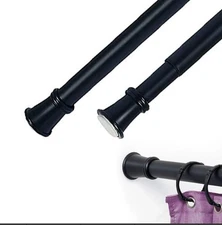 Multifunctional Spring Loaded Extendable Telescopic Rod Adjustable Curtain Rail