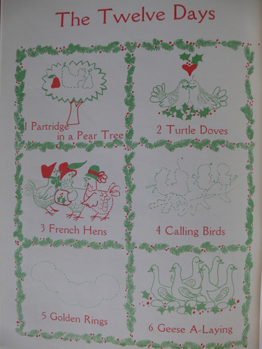 Vintage Whitman Book ~ JOLLY SANTA'S STICKER BOOK ~ Complete, Unused ~ 1972 - Bild 8 von 15