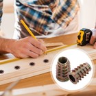 50pcs M8x25 Möbelmutter Zinklegungsschraubenverbesserungsmuttern Muttern