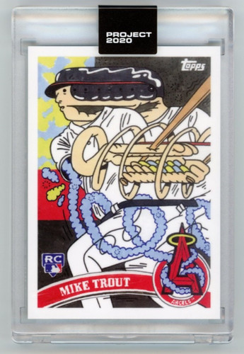 2020 Topps Project 2020 2011 Topps Update /2911 Mike Trout Ermsy #4