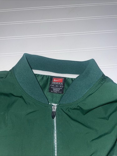 VTG Michigan State Jacket Mens M Nike Center Swoosh Windbreaker Zip Pullover - Picture 9 of 18