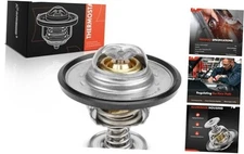 Engine Coolant Thermostat with Seal Compatible with Ford F-150, Explorer,