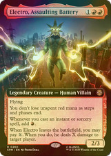 MTG Electro, Assaulting Battery Extended Art FOIL SPM