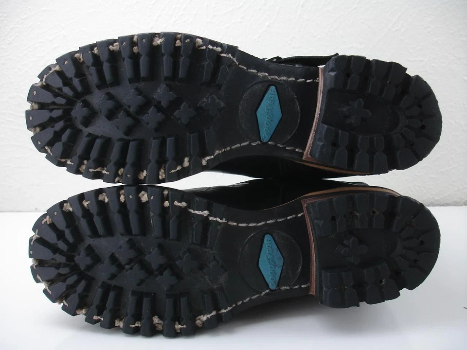 Женские 6 M Durango ботинки ремень мотоциклиста мотоцикла из черной кожи инженер - Изображение 4 из 4