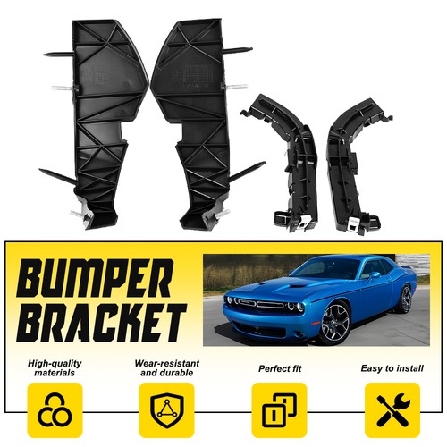 4PCS Retaining Bumper Support Brackets For Dodge Challenger 2015-2022 68024342AA - Picture 1 of 9