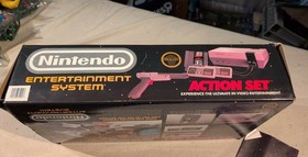 Nintendo NES Action Set System Console Empty BOX ONLY 