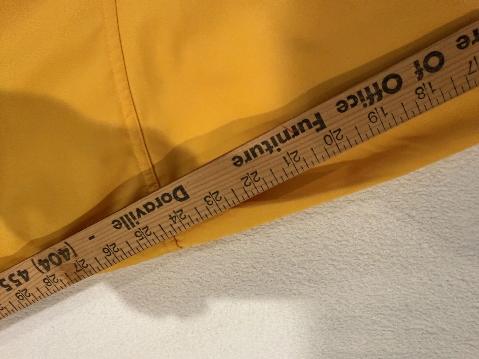 Cutter & Buck Windbreaker Mens M Jacket Y2K Yellow Full Zip Weathertec - product detail image 9