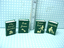 Miniature Children's Book Set of 4 3481B Jacqueline's 1/12 scale