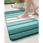 Bath Mats 20x32 Washable Non Slip Absorbent Bath Rug for Bathroom Shower Floor