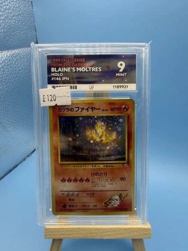 Nintendo Pokémon TCG Blaine's Moltres 146 Holo 1999 Japanese ACE 9
