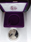 1990 S 1oz US American Silver Eagle $1 Dollar Proof Bullion Coin w/Box