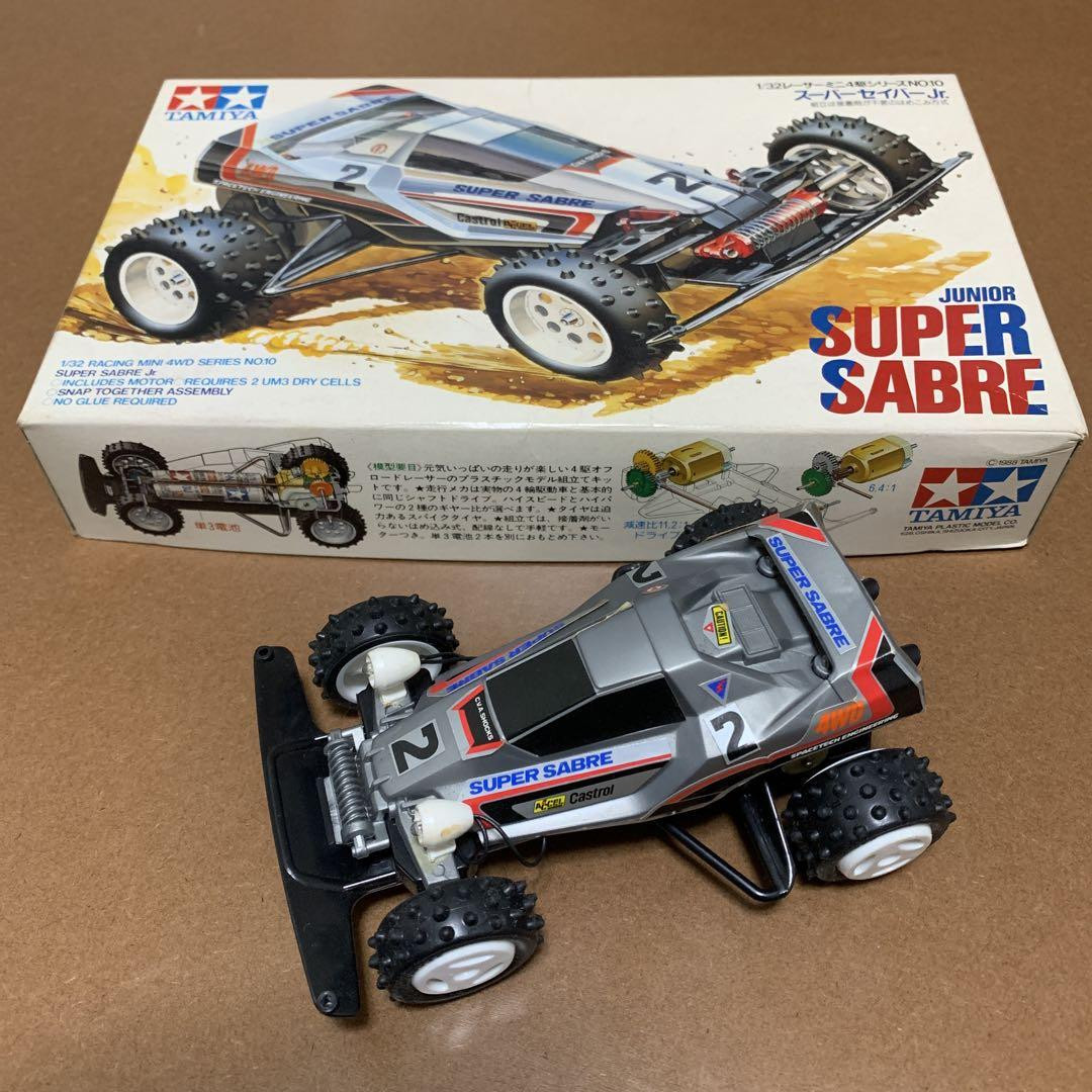 Tamiya Mini 4WD Super Saber Jr. - Used Condition, See Photos