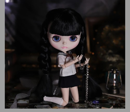 Muñeca ICY DBS Blyth 1/6 cuerpo articulado 30 cm ojos serie oscura BJD juguetes regalos de moda - Imagen 20 de 30
