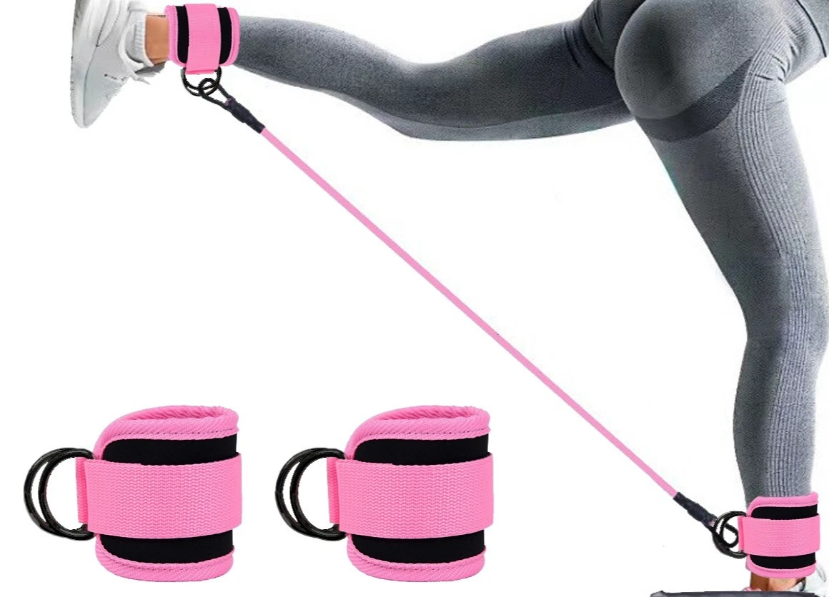 Ankle Straps for Resistance Bands Gym Glute Workout Leg Strength Training Cable
Opens in a new windo