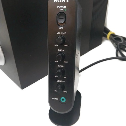Sony SRS D511 Subwoofer mit Steuer- und Lautsprecherkabel 120V 60Hz 34 Watt - Bild 10 von 11