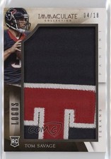 2014 Panini Immaculate Numbers /50 Tom Savage #IM-TS Rookie RC