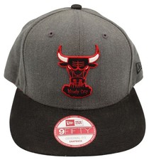 NWT Chicago Bulls Windy City New Era 9Fifty 950 Wool Adjustable Snapback Cap Hat