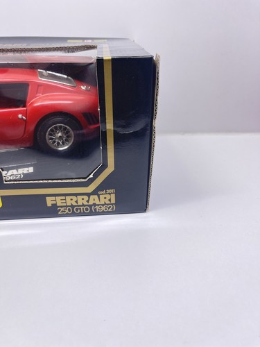 Burago 1/18 Scale Diecast 3011 - 1962 Ferrari 250 GTO - Red Boxed - Picture 5 of 8