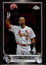 2022 Topps Chrome Update Albert Pujols St. Louis Cardinals #USC50