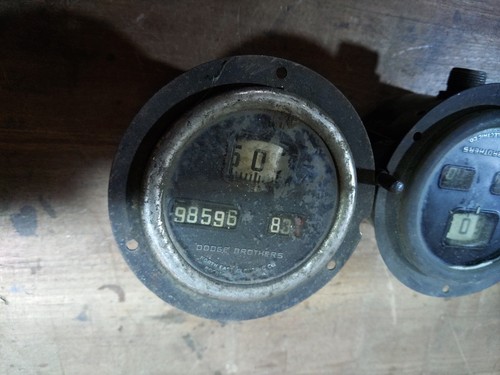 Dodge Brothers Tachos Paar gebraucht Typ 3850 zum Ausschlachten oder Wiederaufbau - Bild 14 von 14
