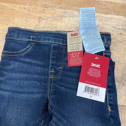 Neu Levi's Flex Pull-On Jeggings blau skinny Ankle Mid-Rise Gr. 2T - Bild 2 von 4