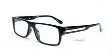 Fashion Clear Lens Glasses Frame Classic Retro Flat Top Glasses Clear